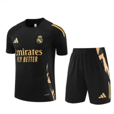 Real Madrid Træningstrøje Sæt 2024-25 - Shorts Sort