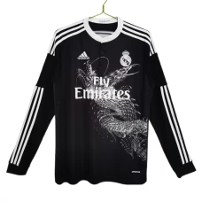 Real Madrid Tredjetrøje Retro 2014-15 Langærmet Fodboldsæt