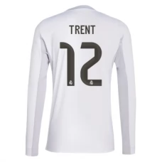 Real Madrid Trent 12 Hjemmebanetrøje 2025-26 Langærmet Fodboldsæt