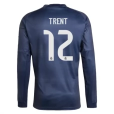Real Madrid Trent 12 Udebanetrøje 2025-26 Langærmet Fodboldsæt