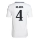 Real Madrid Trøje 2022-23 David Alaba 4 Hjemmebanetrøje