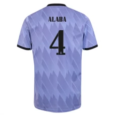 Real Madrid Trøje 2022-23 David Alaba 4 Udebanetrøje