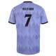 Real Madrid Trøje 2022-23 Eden Hazard 7 Udebanetrøje