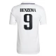 Real Madrid Trøje 2022-23 Karim Benzema 9 Hjemmebanetrøje