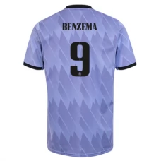 Real Madrid Trøje 2022-23 Karim Benzema 9 Udebanetrøje