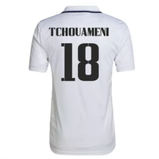 Real Madrid Trøje 2022-23 Tchouameni 18 Hjemmebanetrøje