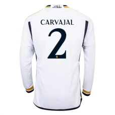 Real Madrid Trøje 2023-24 Carvajal 2 Langærmet Hjemmebanetrøje