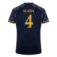Real Madrid Trøje 2023-24 David Alaba 4 Udebanetrøje