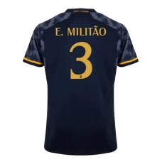 Real Madrid Trøje 2023-24 E. Militao 3 Udebanetrøje