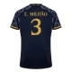 Real Madrid Trøje 2023-24 E. Militao 3 Udebanetrøje