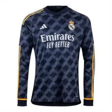 Real Madrid Trøje 2023-24 Langærmet Udebanetrøje