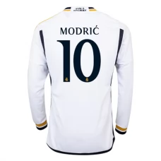 Real Madrid Trøje 2023-24 Luka Modrić 10 Langærmet Hjemmebanetrøje