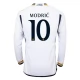 Real Madrid Trøje 2023-24 Luka Modrić 10 Langærmet Hjemmebanetrøje