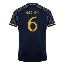 Real Madrid Trøje 2023-24 Nacho 6 Udebanetrøje