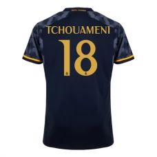 Real Madrid Trøje 2023-24 Tchouameni 18 Udebanetrøje