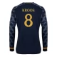 Real Madrid Trøje 2023-24 Toni Kroos 8 Langærmet Udebanetrøje