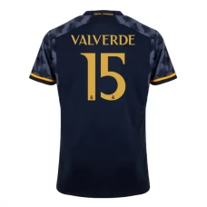 Real Madrid Trøje 2023-24 Valverde 15 Udebanetrøje