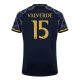 Real Madrid Trøje 2023-24 Valverde 15 Udebanetrøje