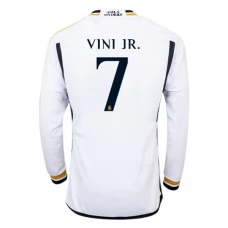 Real Madrid Trøje 2023-24 Vinícius Júnior 7 Langærmet Hjemmebanetrøje