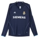 Real Madrid Udebanetrøje Retro 2005-06 Langærmet Fodboldsæt