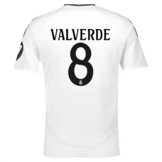 Real Madrid Valverde 8 Hjemmebanetrøje 2024-25 Fodboldsæt