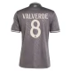 Real Madrid Valverde 8 Tredjetrøje 2024-25 Fodboldsæt