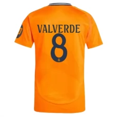 Real Madrid Valverde 8 Udebanetrøje 2024-25 Fodboldsæt