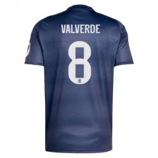 Real Madrid Valverde 8 Udebanetrøje 2025-26 Fodboldsæt