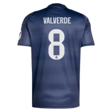 Real Madrid Valverde 8 Udebanetrøje 2025-26 Fodboldsæt