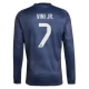 Real Madrid Vini Jr. 7 Udebanetrøje 2025-26 Langærmet Fodboldsæt