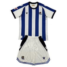 Real Sociedad Børn Hjemmebanetrøje 2025-26 Fodboldsæt