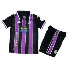 Real Valladolid Børn Udebanetrøje 2025-26 Fodboldsæt