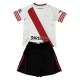 River Plate Børn Hjemmebanetrøje 2025-26 Fodboldsæt