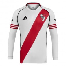 River Plate Hjemmebanetrøje 2025-26 Langærmet Fodboldsæt