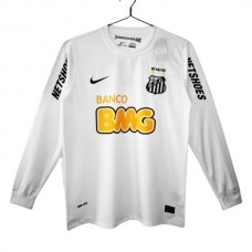 Santos FC Hjemmebanetrøje Retro 2012-13 Langærmet Fodboldsæt