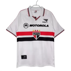 São Paulo FC Hjemmebanetrøje Retro 2000 Fodboldsæt