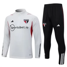 São Paulo FC Træningssæt 2023-24 - 1-4 Zip Grå