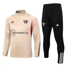 São Paulo FC Træningssæt 2023-24 - 1-4 Zip Sort
