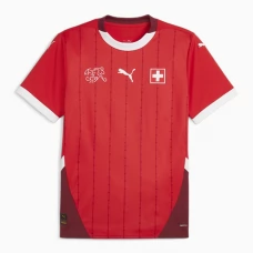 Schweiz EM 2024 Hjemmebanetrøje Fodboldsæt
