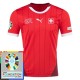 Schweiz EM 2024 Hjemmebanetrøje Fodboldsæt Patch