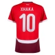 Schweiz EM 2024 Xhaka 10 Hjemmebanetrøje Fodboldsæt