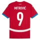 Serbien EM 2024 Mitrović 9 Hjemmebanetrøje Fodboldsæt