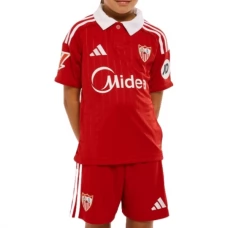 Sevilla FC Børn Udebanetrøje 2025-26 Fodboldsæt