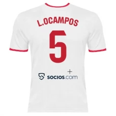 Sevilla FC L.Ocampos 5 Hjemmebanetrøje 2024-25 Fodboldsæt
