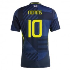 Skotland EM 2024 Adams 10 Hjemmebanetrøje Fodboldsæt