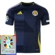 Skotland EM 2024 Hjemmebanetrøje Fodboldsæt Patch