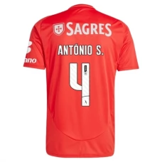 SL Benfica António S. 4 Hjemmebanetrøje 2024-25 Fodboldsæt