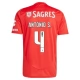 SL Benfica António S. 4 Hjemmebanetrøje 2024-25 Fodboldsæt