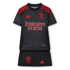 SL Benfica Børn Udebanetrøje 2024-25 Fodboldsæt