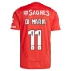 SL Benfica Di Maria 11 Hjemmebanetrøje 2024-25 Fodboldsæt